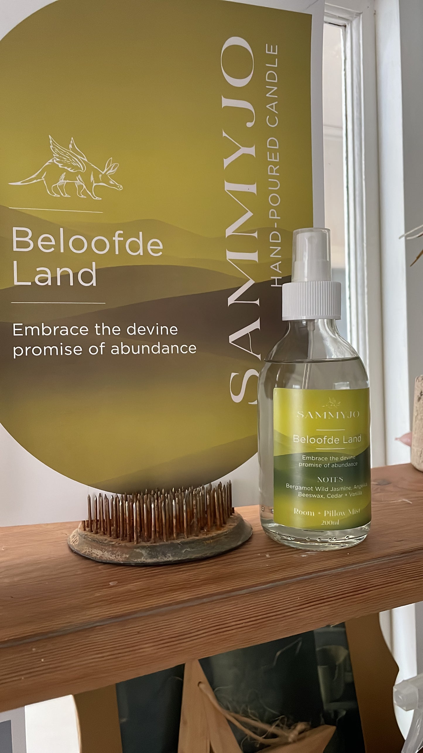 Beloofde Land Room and Pillow Mist 200ml
