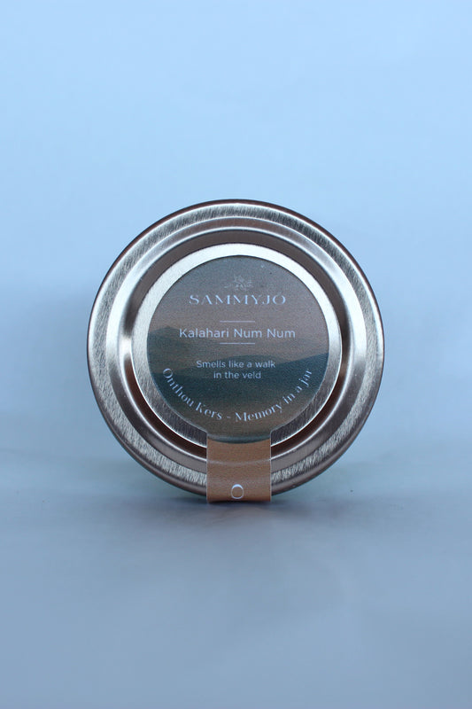 Kalahari Num Num Candle in a jar
