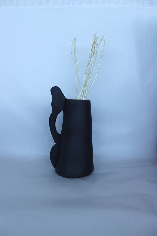 Black Clay Diffuser Jar